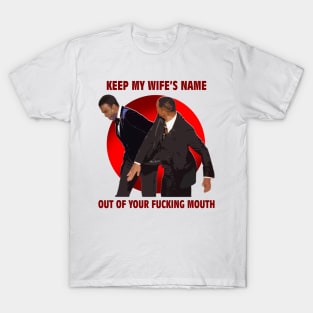 wow will smith slap chris rock T-Shirt